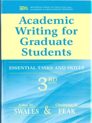 Academic Writing for Graduate Students (3rd edition)