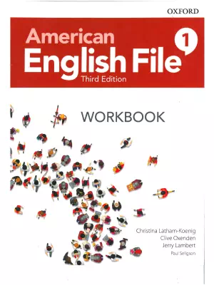 American English File 1 : Workbook with Audio (3rd edition)