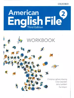 American English File 2 : Workbook with Audio (3rd edition)
