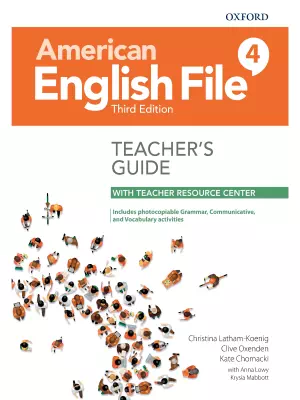 American English File 4 : Teacher’s Guide with Assessment CD-ROM (3rd edition)