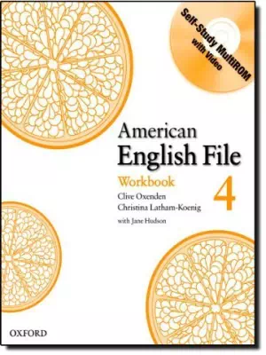 American English File 4: Workbook with Multi-ROM Pack (1st ed.)