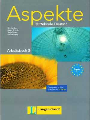Aspekte 3 Arbeitsbuch und Übungstests auf CD-ROM