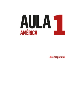 Aula America 1 Libro del Profesor
