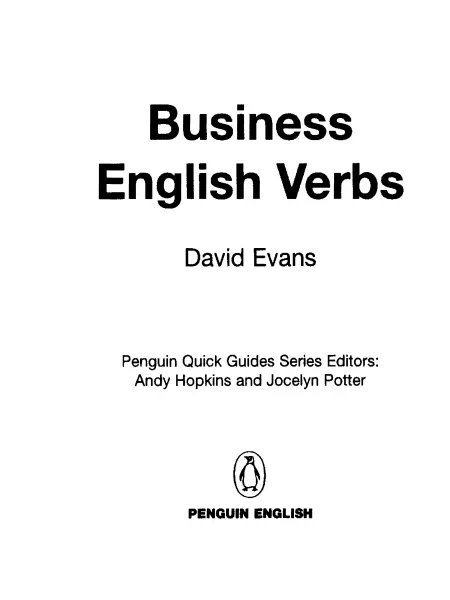 Business english verbs  language path