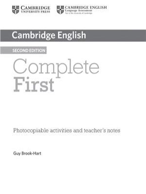 Complete First Teacher’s CD-ROM (2nd edition)