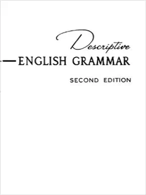 Descriptive English Grammar (2nd ed.)