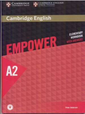 Empower A2 Elementary Workbook with Audio and Video
