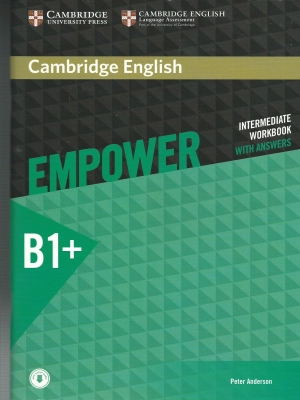 Empower B1+ Intermediate Workbook With Audio-CD