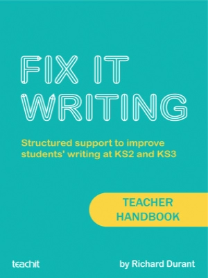 Fix it writing Teacher Handbook