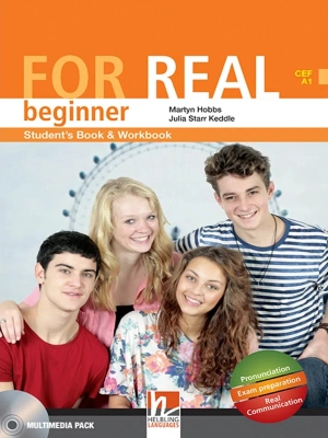 For Real Beginner Student's Book & Workbook