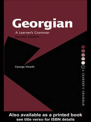 Georgian A Learner's Grammar (second edition)