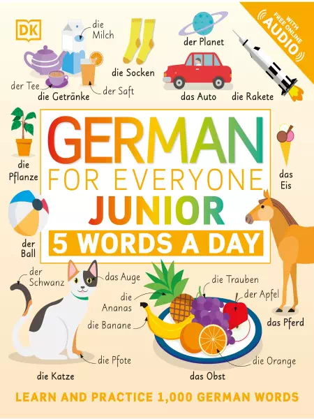 German for Everyone Junior 5 Words a Day