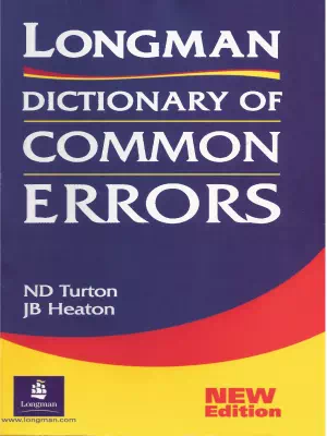 Longman Dictionary of Common Errors