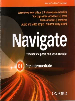 Navigate B1 Pre-intermediate Teacher's Support and Resource Disc