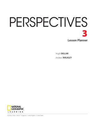 Perspectives 3 Lesson Planner