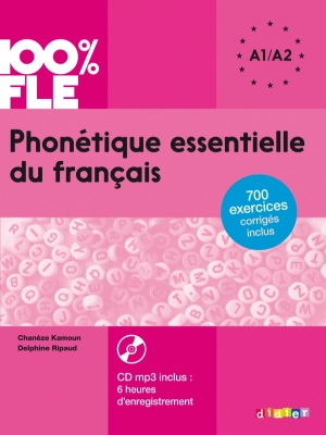 Phonétique essentielle du français niv. A1/A2 – Livre + CD mp3