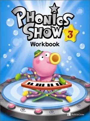 Phonics Show 3 - Long Vowels: Workbook with Answer Keys