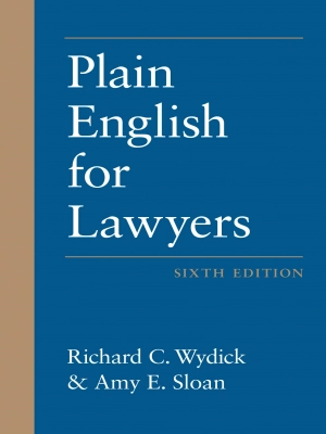 Plain English for Lawyers (6th edition)