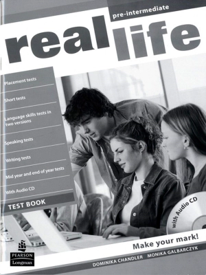 Real Life Pre-Intermediate Test Book with Audio CD