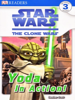 Star Wars The Clone Wars Yoda in Action!