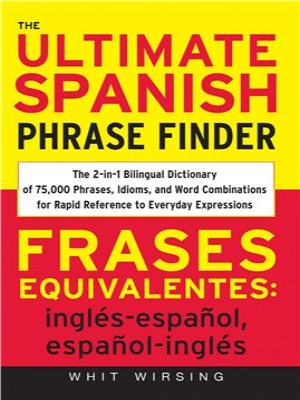 The Ultimate Spanish Phrase Finder