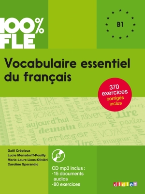 Vocabulaire essentiel du français niv. B1 – Livre + CD