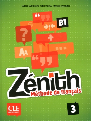 Zénith 3 - Niveau B1 - Livre de l'élève + CD Audio