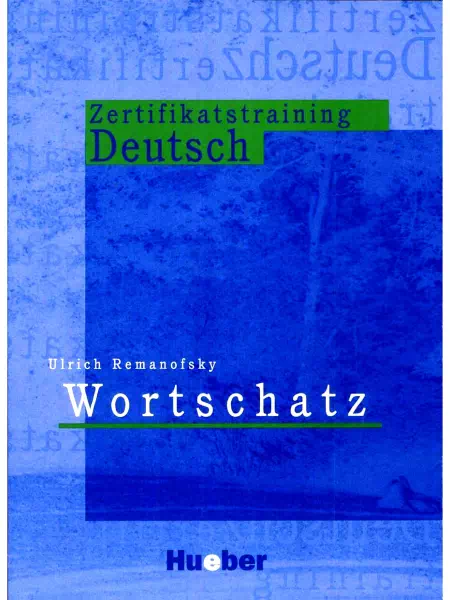 Zertifikatstraining Deutsch Wortschatz PDF